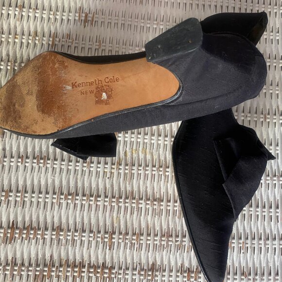 Saks Fifth Avenue silk pumps - Picture 5 of 5